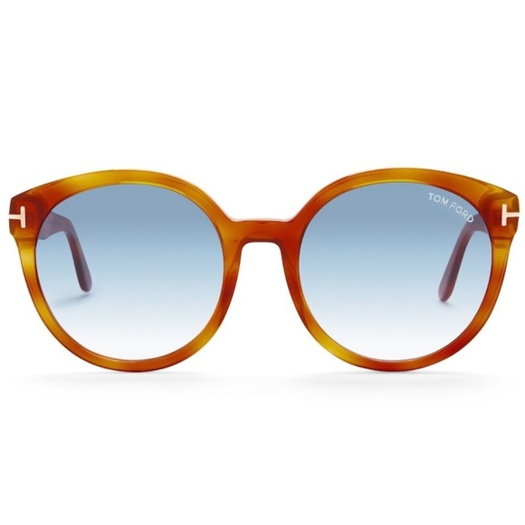 Tom Ford Accessories - Tom Ford 55mm Blonde Havana Oversized Sunglasses